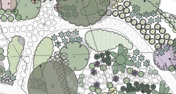 Demonstration Garden Plan snippet